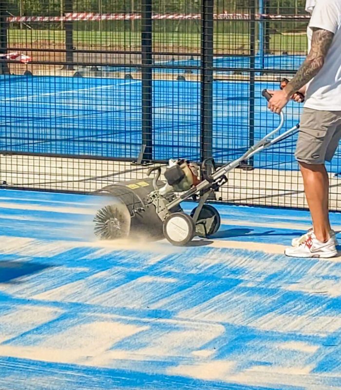 niya padel entretien - sable de silice